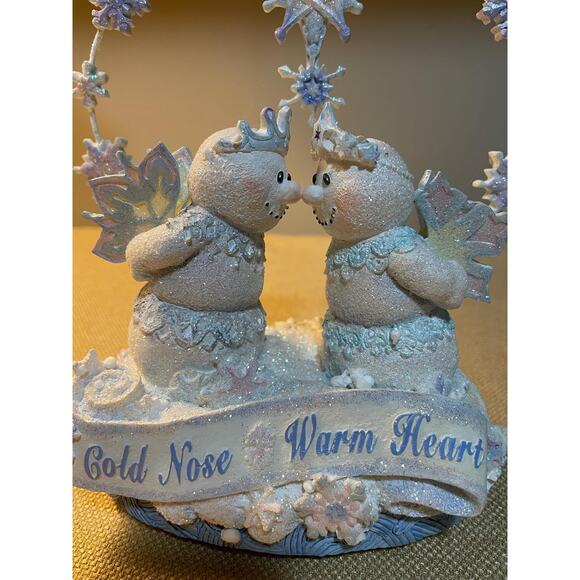 The San Francisco Music Box Company “Cold Nose Warm Hearts” Snowman Music Box, - Picture 2 of 8